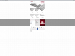 Perforated platforms with anti-slip protection